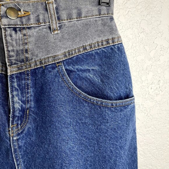 SAM & Max Vintage Denim Skirt Size 7 - Picture 5 of 9